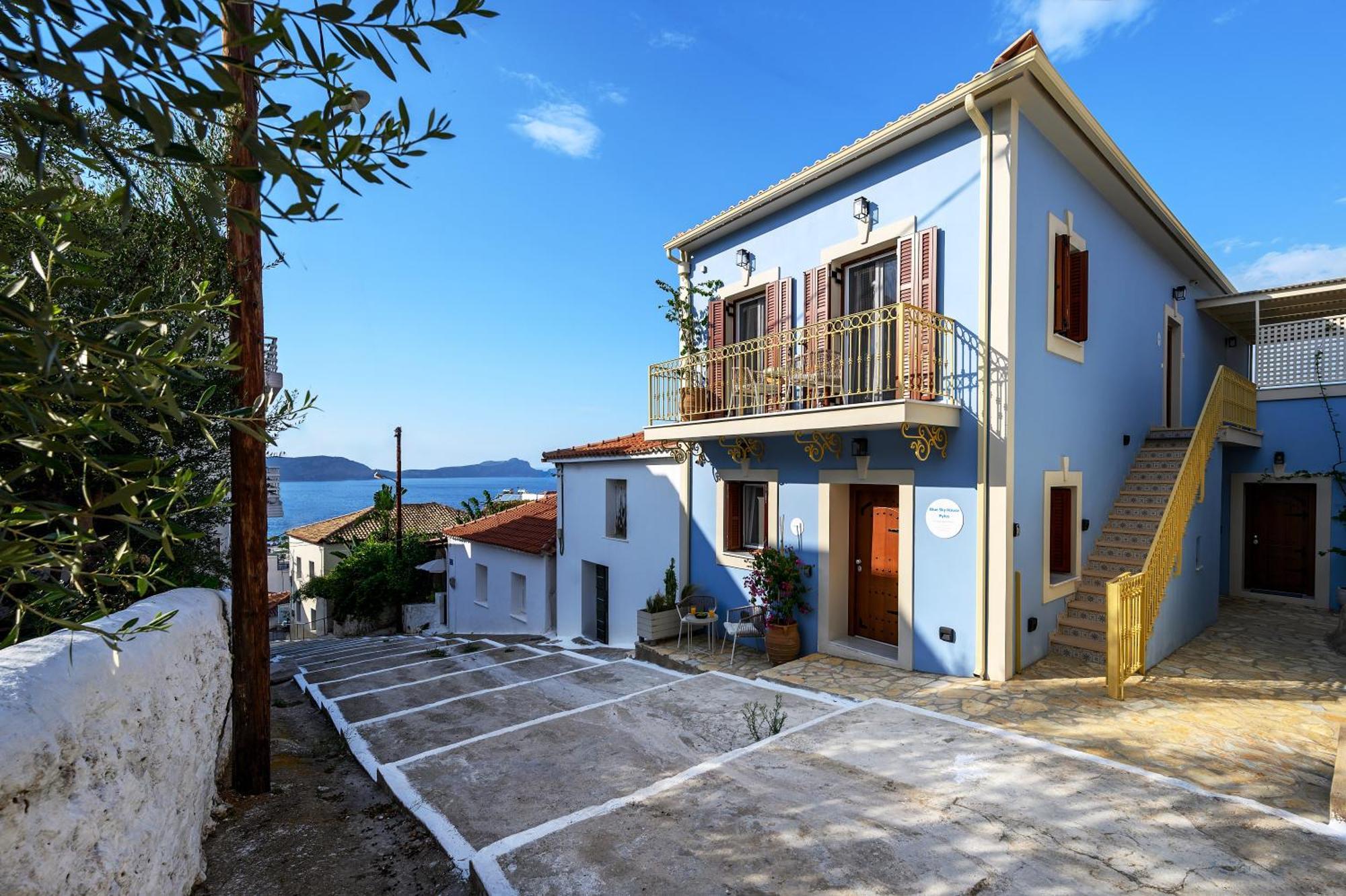 Blue Sky House Apart otel Pylos Dış mekan fotoğraf